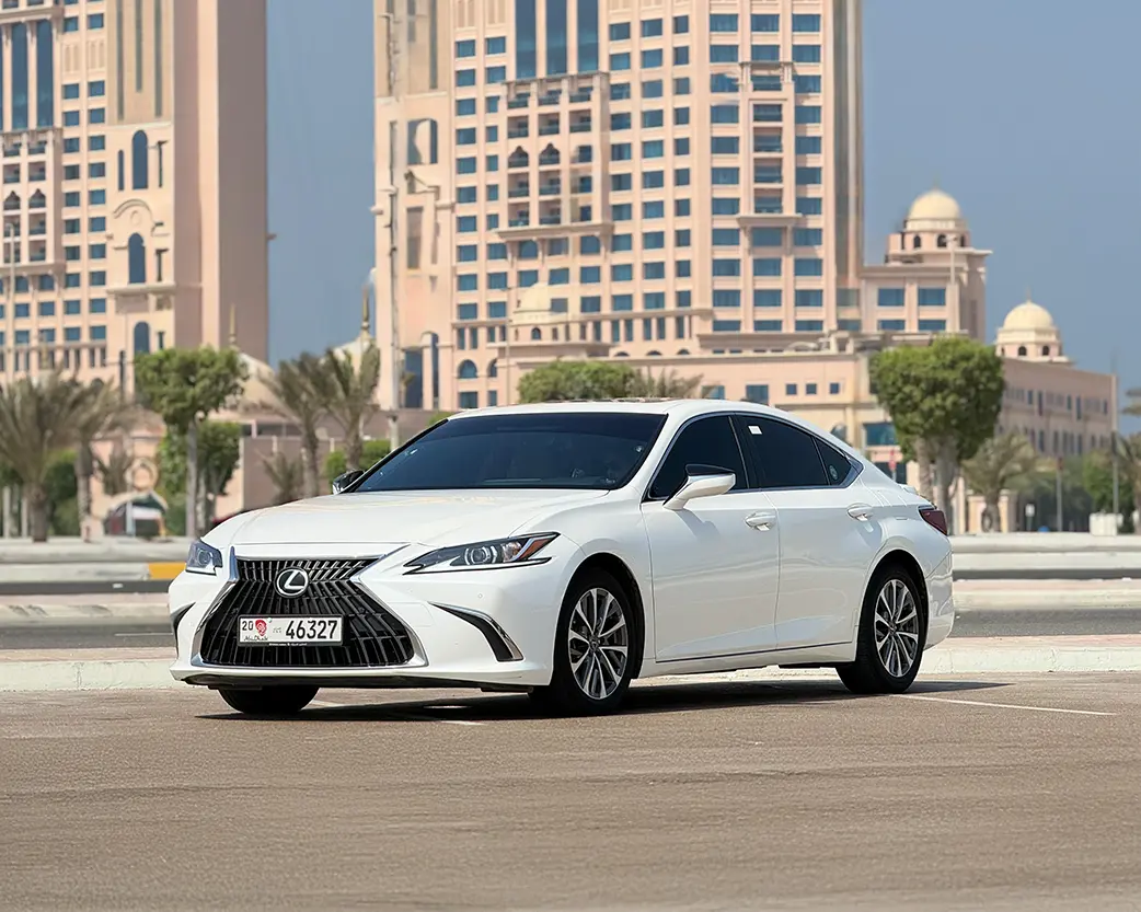 Lexus-White Lexus-White Rental Abu Dhabi