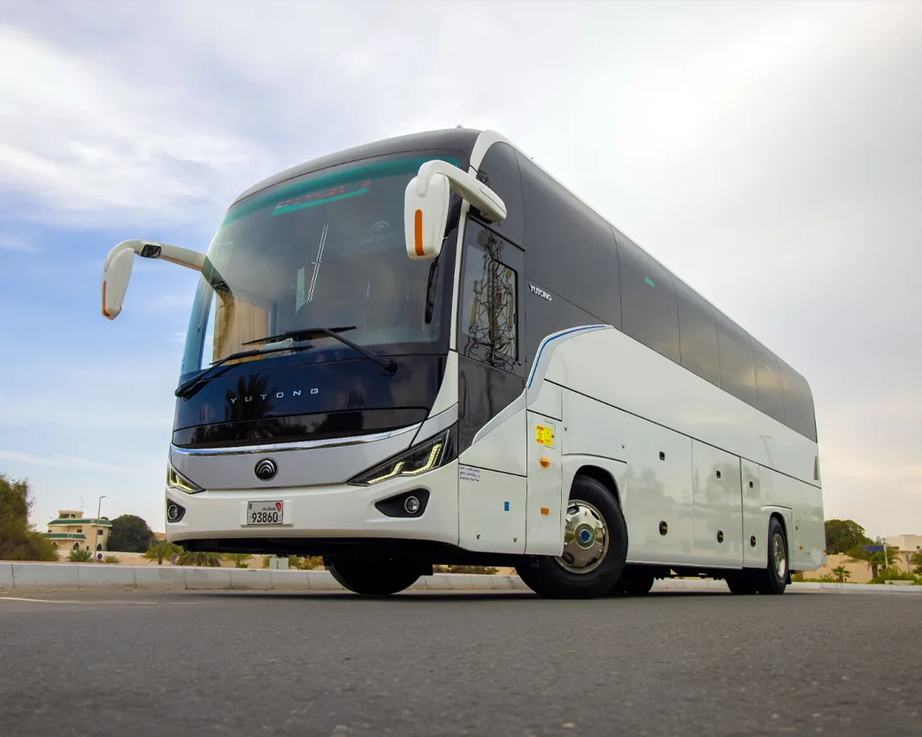 50-seater--(3) Ashok Leyland (50-seater) Bus Rental