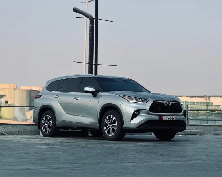 Toyota Highlander Rental Abu Dhabi, UAE