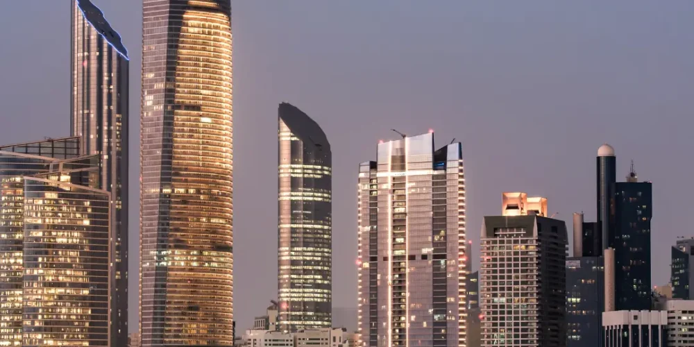 Abu Dhabi city view