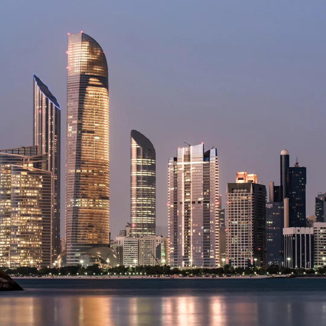 Abu Dhabi city view