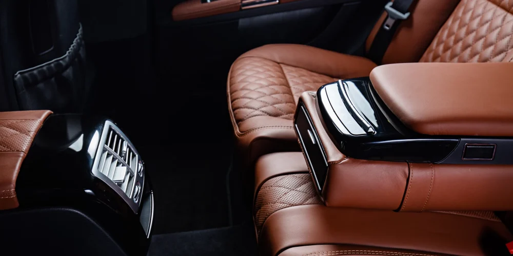 Inside view of limousine fleets in UAE