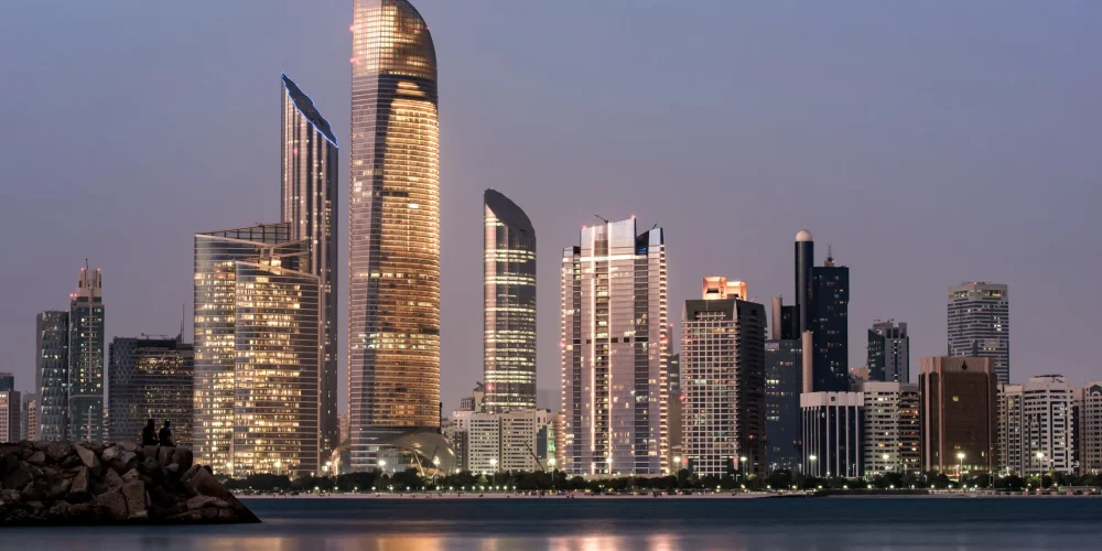 Abu Dhabi seascape