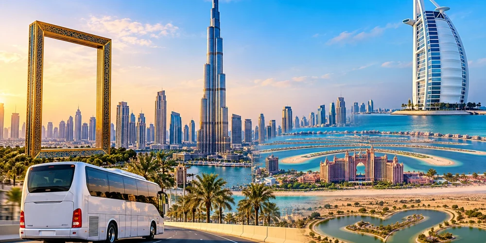 Dubai tour from Abu Dhabi with iconic Dubai landmarks